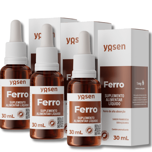 KIT 3 Ferro Ydrosolv 30ml Yosen KIT 3 Ferro Ydrosolv 30ml Yosen