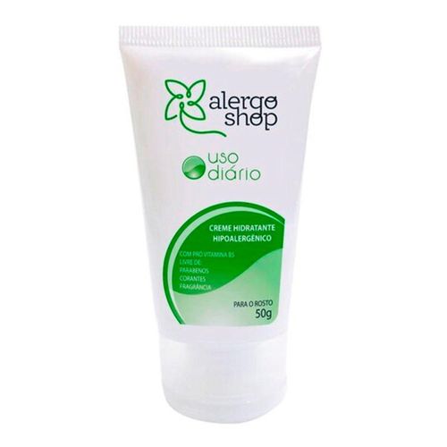 Creme Hidratante Para o Rosto Alergoshop 50g 10cm sem cor