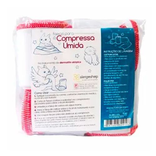 Faixas Para Compressa Úmida P Alergoshop