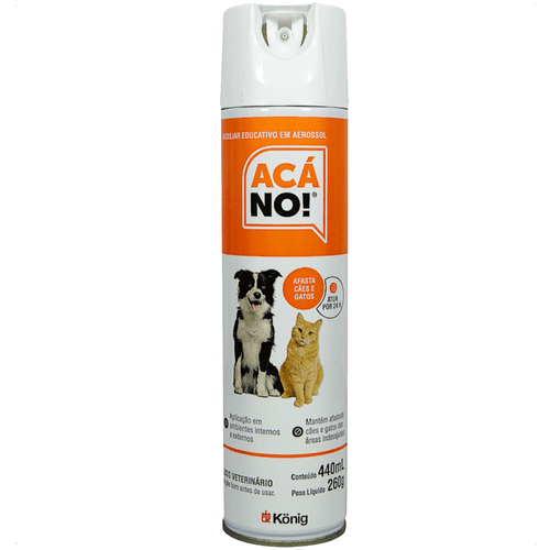 ACÁ NO AFASTA CÃES E GATOS 440ML KONIG ACÁ NO AFASTA CÃES E GATOS 440ML KONIG