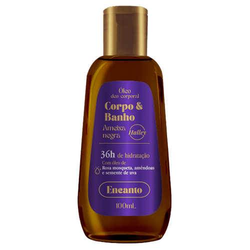 Halley Oleo Desodornte Corpo Ameixa Negra 100ml