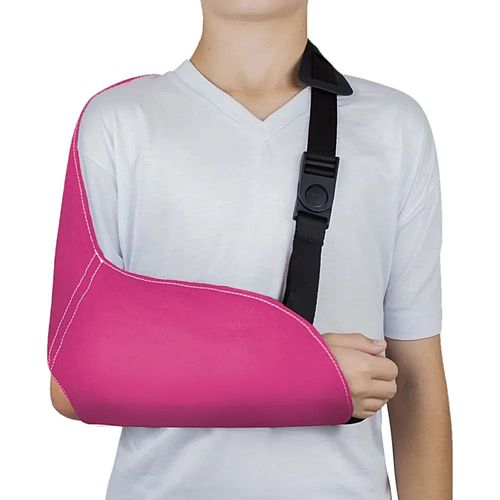 Tipoia Estabilizadora Estofada Velpeau Mercur - Com Orifício - Rosa - PP