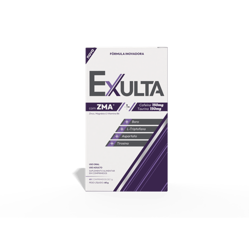 EXULTA com ZMA para Energia e Disposição EXULTA com ZMA para Energia e Disposição