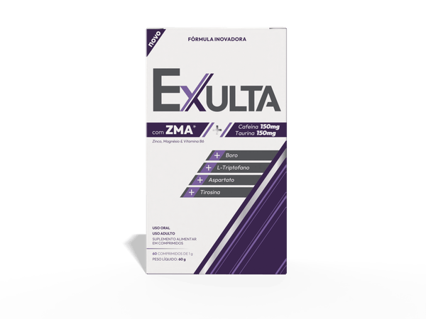 EXULTA com ZMA para Energia e Disposição