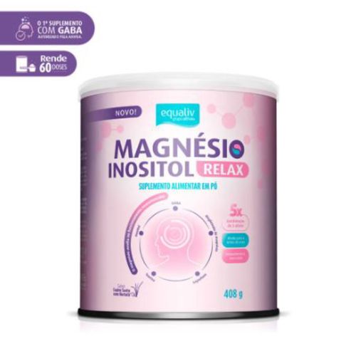 Magnesio inositol Relax 408 gramas Equaliv Magnesio inositol Relax 408 gramas Equaliv