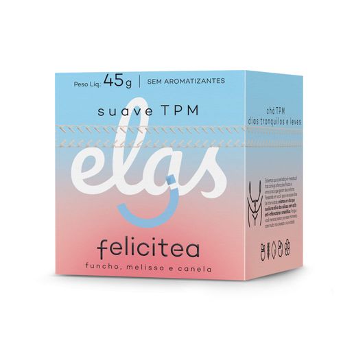 Chá Suave Tpm Felicitea 15 Saches 45g Chá Suave Tpm Felicitea 15 Saches 45g