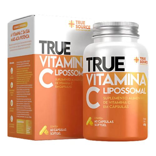 True Vitamina C Lipossomal True Source 60caps True Vitamina C Lipossomal True Source 60caps