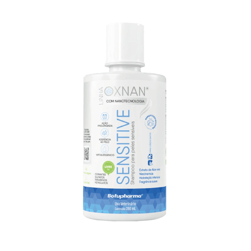 SHAMPOO OXNAN SENSITIVE 280ML PARA CÃES E GATOS SHAMPOO OXNAN SENSITIVE 280ML PARA CÃES E GATOS