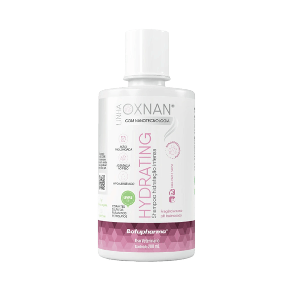 SHAMPOO OXNAN HYDRATING 280ML PARA CÃES E GATOS