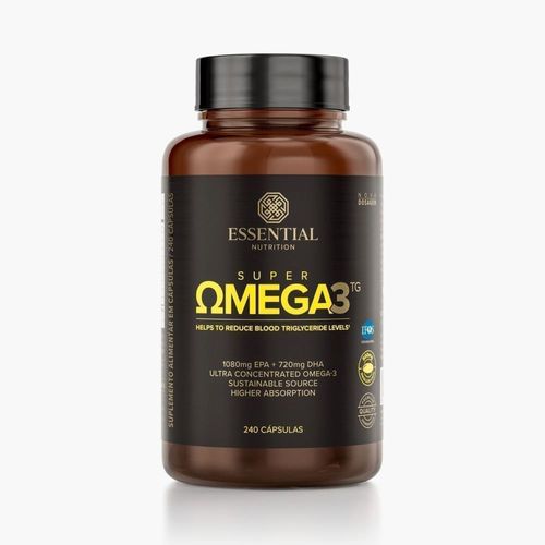 Super Omega 3 TG Essential Nutrition 240caps Super Omega 3 TG Essential Nutrition 240caps