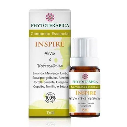 Composto Essencial Inspire Phytoterápica 15ml Composto Essencial Inspire Phytoterápica 15ml