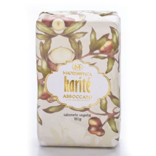 Sabonete Vegetal Barra Karité Madressenza 180g 10cm sem cor Sabonete Vegetal Barra Karité Madressenza 180g 10cm sem cor