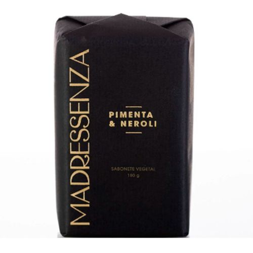 Sabonete Vegetal em Barra Pimenta & Neroli Madressenza 180g
