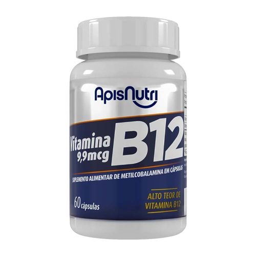 Suplemento de Vitamina B12 ApisNutri 60 Cápsulas