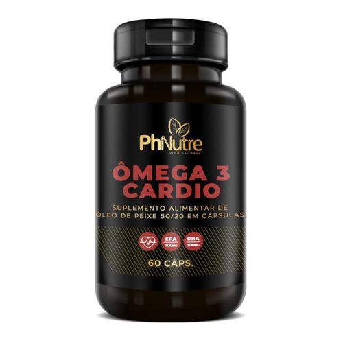 Ômega 3 Cardio PhNutre 60 Cápsulas Ômega 3 Cardio PhNutre 60 Cápsulas