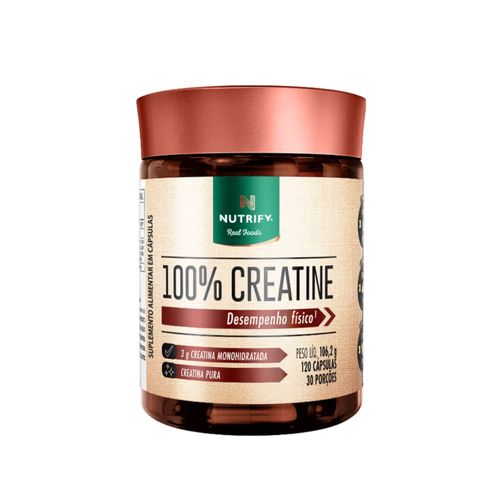 100% Creatine Nutrify 120caps