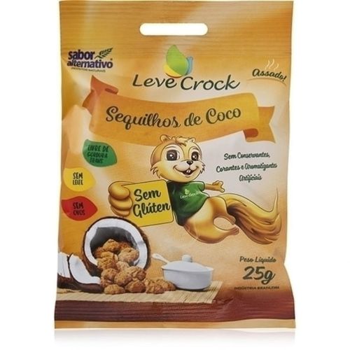 Sequilhos Coco 25g - Sabor Alternativo