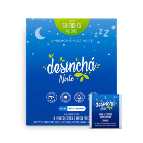 Desinchá Noite 60 Sachês Desinchá 90g