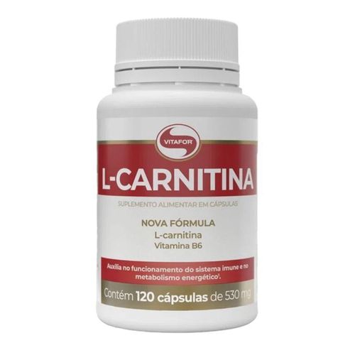 L-Carnitina Vitafor 120 Cápsulas L-Carnitina Vitafor 120 Cápsulas