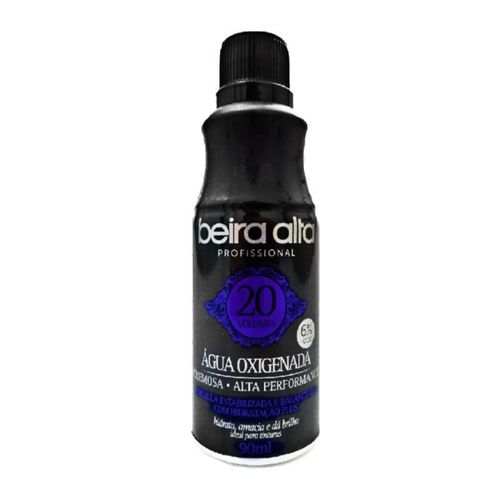 Água Oxigenada Beira Alta 20 Volumes Alergoshop 90ml Água Oxigenada Beira Alta 20 Volumes Alergoshop 90ml
