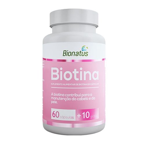 Biotina Bionatus 70 Cápsulas Biotina Bionatus 70 Cápsulas