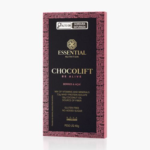 Chocolift Be Alive Berries & Açaí Essential Nutrition 40g Chocolift Be Alive Berries & Açaí Essential Nutrition 40g
