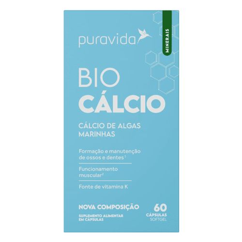 Bio Cálcio Puravida 60caps