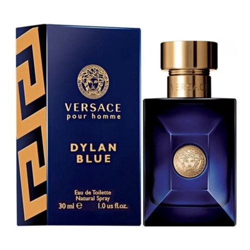 Dylan Blue Pour Homme Versace Perfume Masculino Eau de Toilette 30ml 30ml Incolor