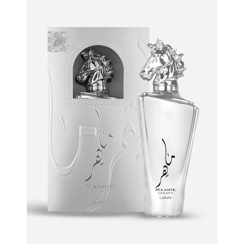 Lattafa Maahir Legacy Eau de Parfum Perfume Árabe Masculino 100ml 100ml Incolor Lattafa Maahir Legacy Eau de Parfum Perfume Árabe Masculino 100ml 100ml Incolor