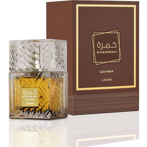 Perfume Árabe Khamrah QAHWA Lattafa Eau de Parfum 100ml Unissex 100ml Incolor Perfume Árabe Khamrah QAHWA Lattafa Eau de Parfum 100ml Unissex 100ml Incolor