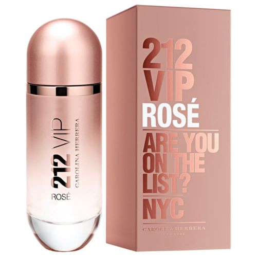 212 VIP Rosé Carolina Herrera Perfume Feminino Eau de Parfum 125ml Importado 125ml
