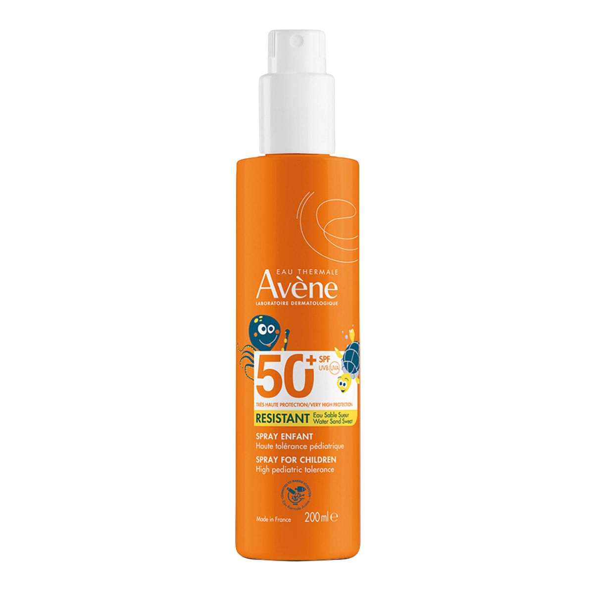 Protetor Solar Corporal Infantil Avène FPS50 200ml Spray