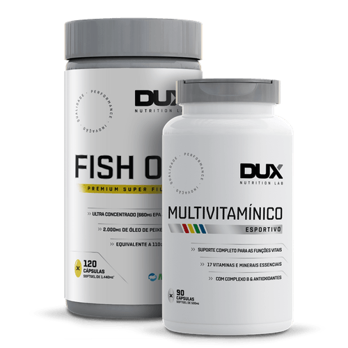 MULTIVITAMÍNICO + FISH OIL Sabor Natural Multivamínico (90 cápsulas) + Fish Oil (120 cápsulas)