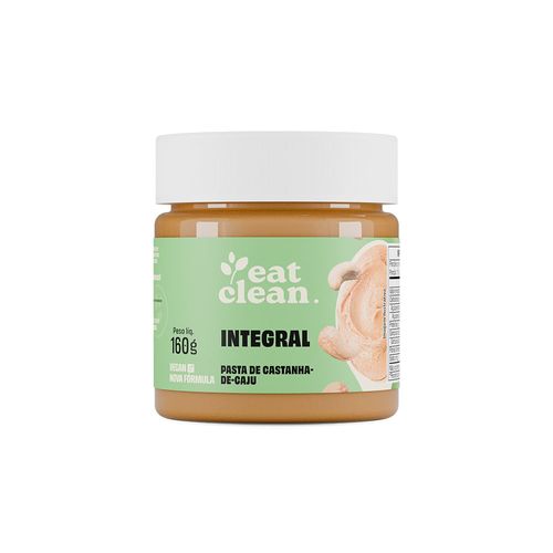 Pasta de Castanha de Caju Integral - Pote 160g Integral - Pote 160g Pasta de Castanha de Caju Integral - Pote 160g Integral - Pote 160g