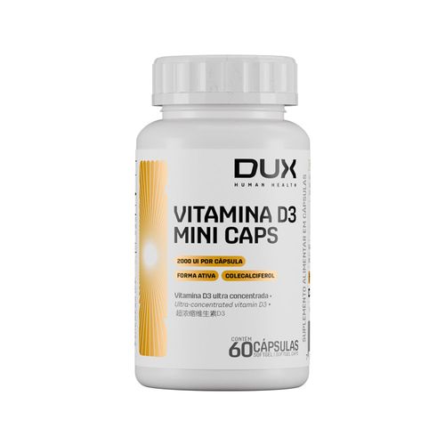 VITAMINA D3 MINI CAPS - POTE 60 CÁPSULAS POTE 60 CAPS VITAMINA D3 MINI CAPS - POTE 60 CÁPSULAS POTE 60 CAPS