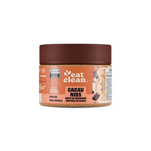 Pasta de Amendoim com Cacau Nibs - Pote 300g Pasta de Amendoim com Cacau Nibs - Pote 300g