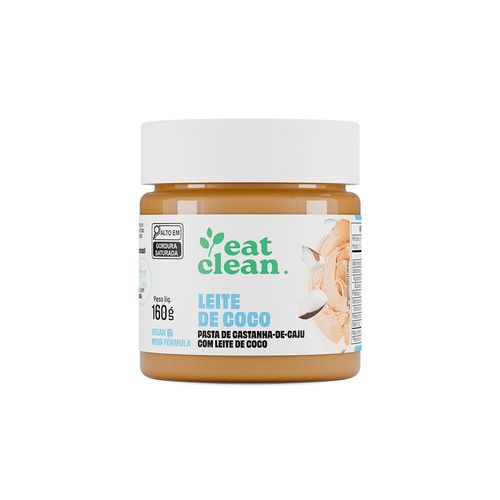 Pasta de Castanha de Caju ao Leite de Coco - Pote 160g ao Leite de Coco - Pote 160g