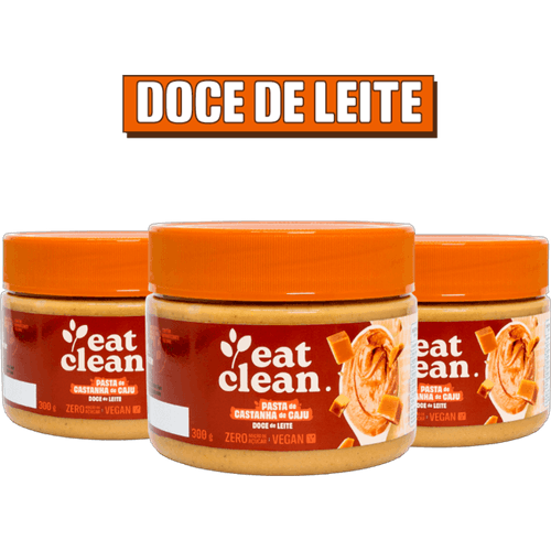 3 pastas de castanha de caju Doce de leite 300g 3 pastas de castanha de caju Doce de leite 300g