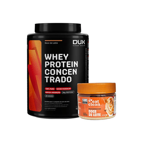 Kit Doce de Leite Whey Protein Concentrado Doce de Leite 900g + Pasta de Castanha de Caju Doce de Leite 300g Kit Doce de Leite Whey Protein Concentrado Doce de Leite 900g + Pasta de Castanha de Caju Doce de Leite 300g