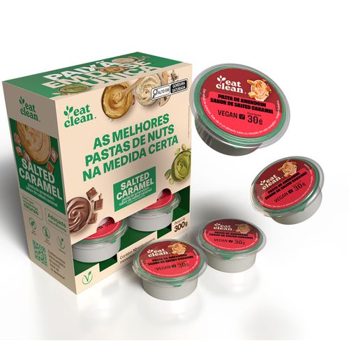 Pasta de Amendoim Salted Caramel 30g - display 10 unidades Salted Caramel 30g Pasta de Amendoim Salted Caramel 30g - display 10 unidades Salted Caramel 30g