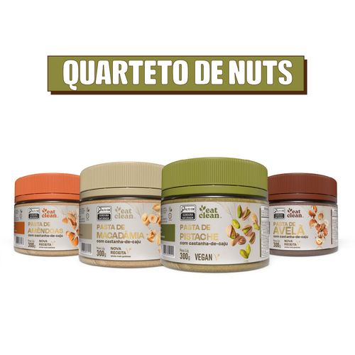 Kit Nuts - 4 Sabores Kit Nuts - 4 Sabores