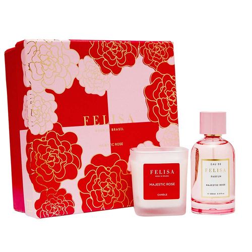 Kit Felisa Majestic Rose Feminino - Eau De Parfum 100ml + Vela Perfumada Kit Felisa Majestic Rose Coffret - Eau De Parfum 100ml + Vela Perfumada NULO Kit Felisa Majestic Rose Feminino - Eau De Parfum 100ml + Vela Perfumada Kit Felisa Majestic Rose Coffret - Eau De Parfum 100ml + Vela Perfumada NULO