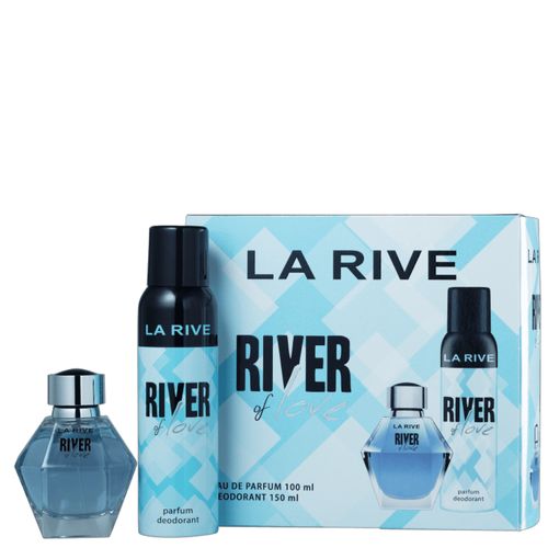 Kit La Rive River of Love Feminino - Eau de Parfum 100ml + Desodorante 150ml NULO