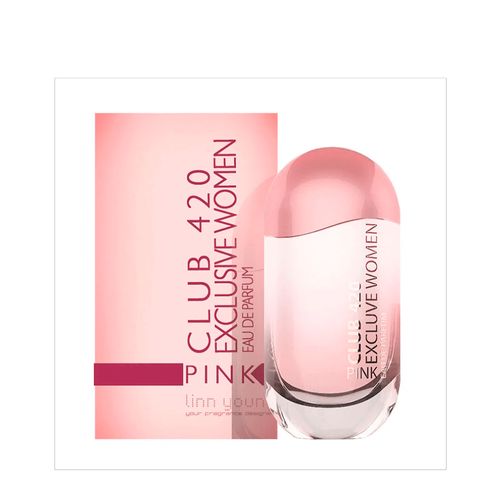 Linn Young Club 420 Pink Eau de Parfum - Perfume Feminino 100ml 100ml
