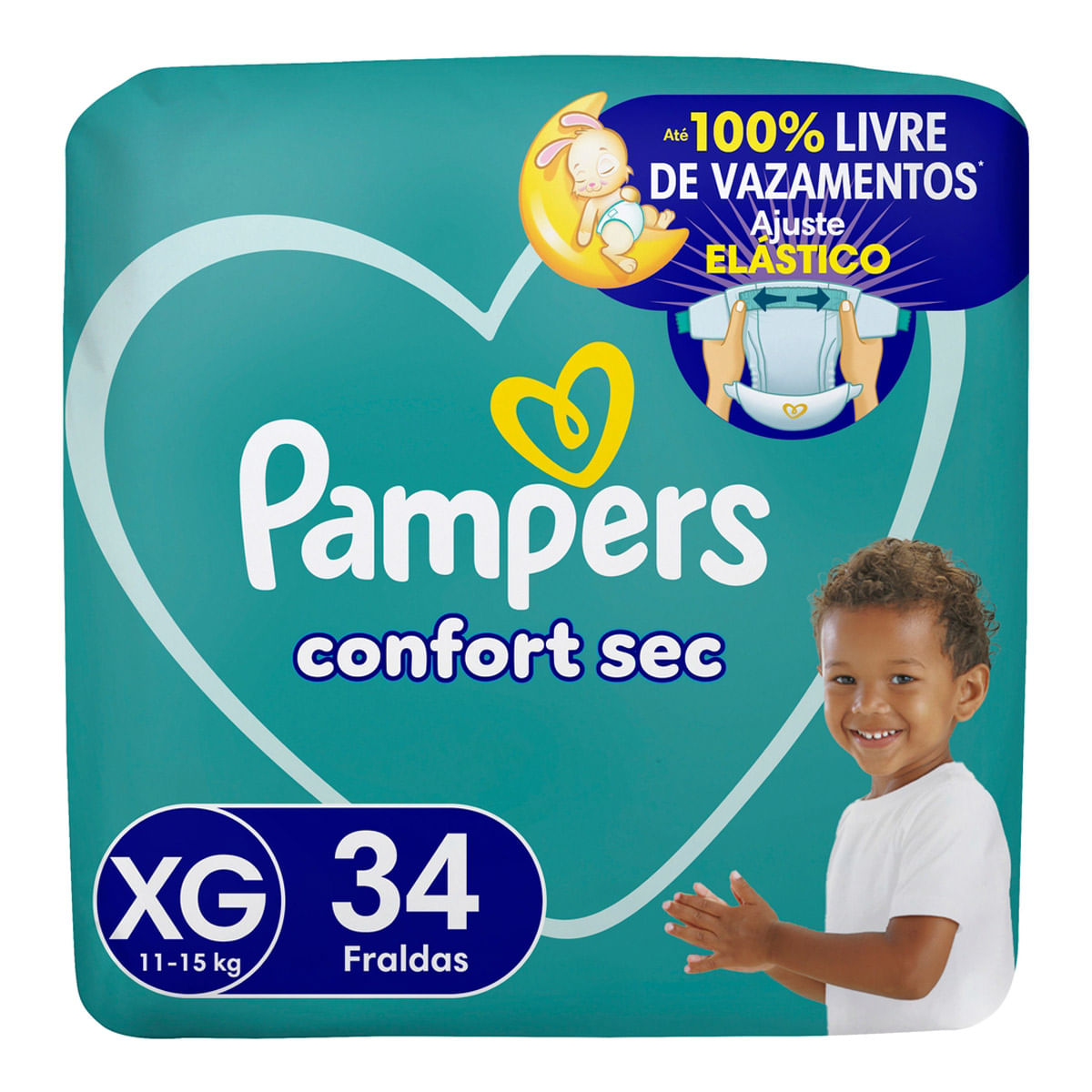 Fralda Pampers Confort Sec M 70 Unidades - Drogarias Pacheco