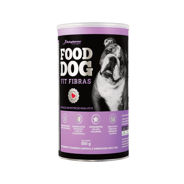 FOOD DOG FIT FIBRAS 500G NUTRIÇÃO PARA CÃES ADULTOS