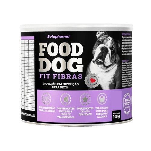 FOOD DOG FIT FIBRAS 100G NUTRIÇÃO PARA CÃES ADULTOS FOOD DOG FIT FIBRAS 100G NUTRIÇÃO PARA CÃES ADULTOS