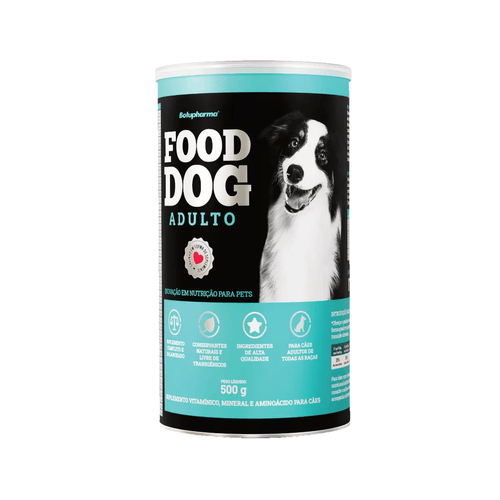 FOOD DOG ADULTO 500G NUTRIÇÃO PARA CÃES ADULTOS FOOD DOG ADULTO 500G NUTRIÇÃO PARA CÃES ADULTOS