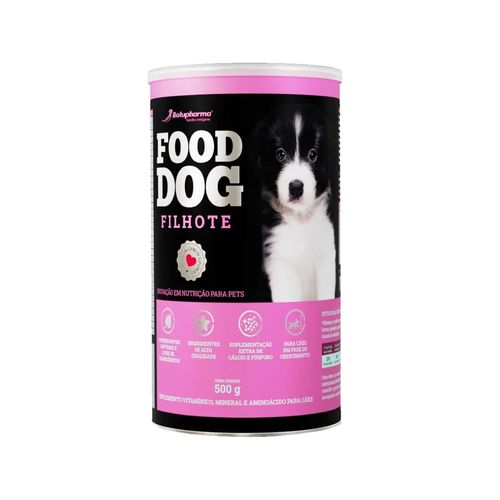 FOOD DOG FILHOTE 500G NUTRIÇÃO PARA CÃES FILHOTES FOOD DOG FILHOTE 500G NUTRIÇÃO PARA CÃES FILHOTES