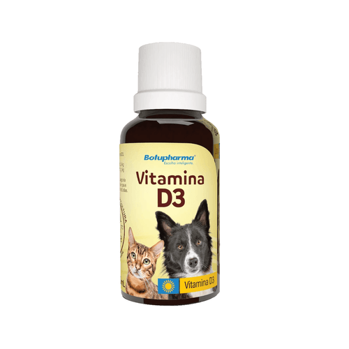 VITAMINA D3 PARA CÃES E GATOS 20ML VITAMINA D3 PARA CÃES E GATOS 20ML